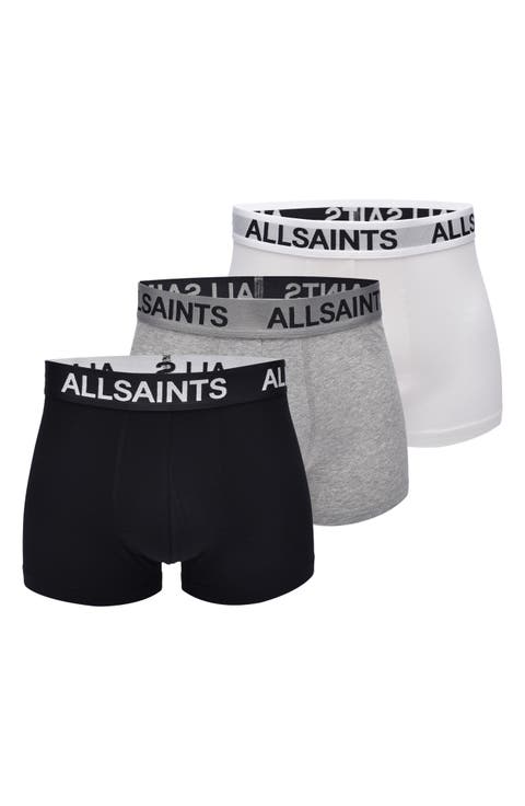 3-Pack Contour Pouch Stretch Organic Cotton Trunks