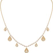 EDEN PRESLEY Tears of Joy Pavé Diamond Necklace