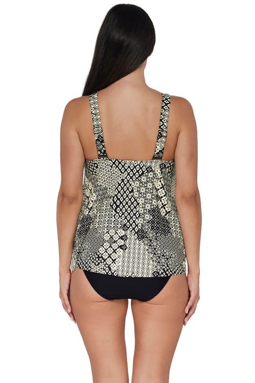 Sunsets Escape Sadie Tankini In Venice Seagrass Texture