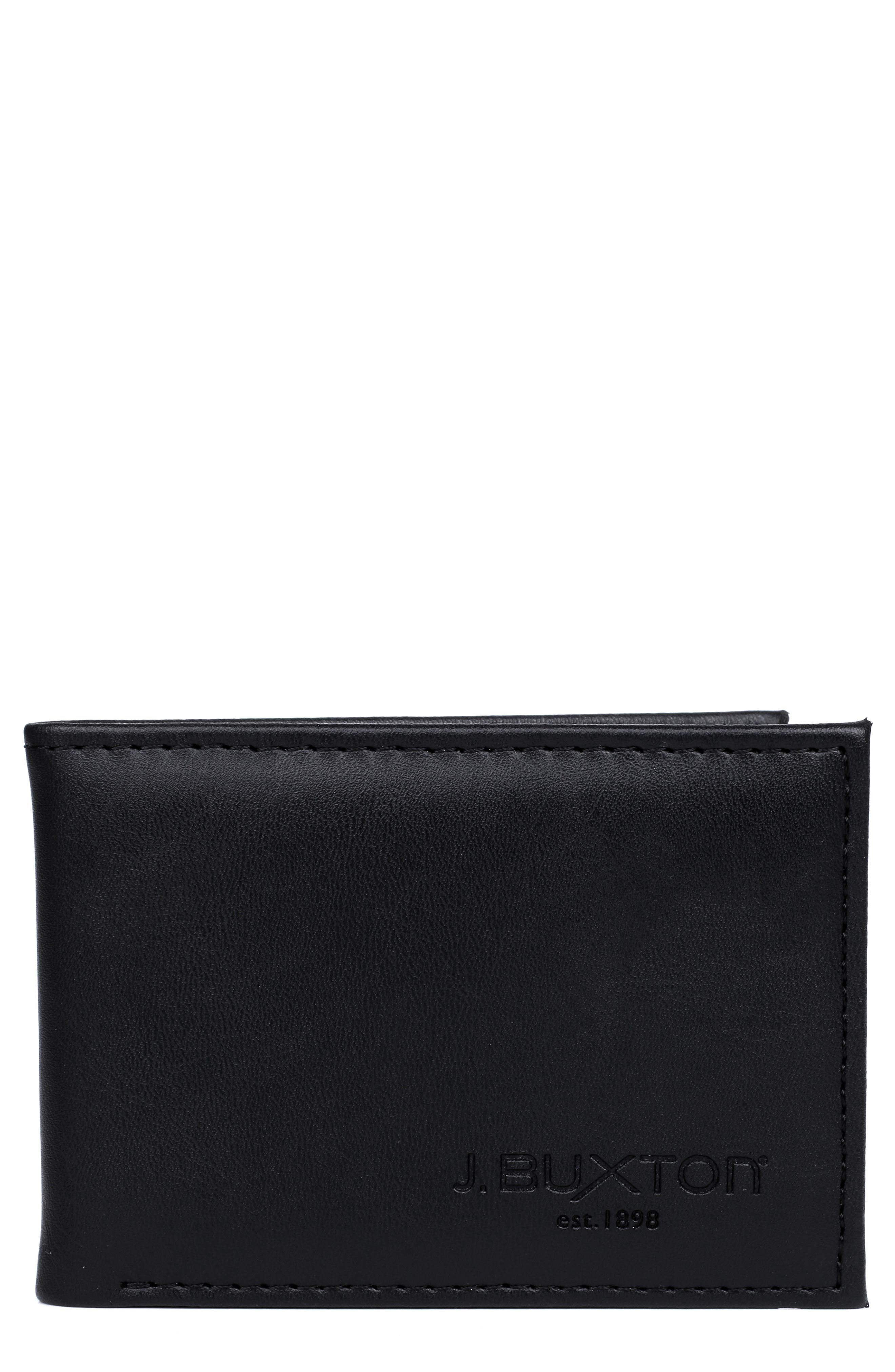 BUXTON Smooth RFID Bifold