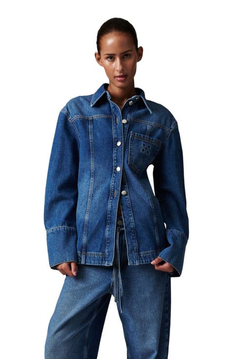 Ludmilla Medium Wash Denim Jacket