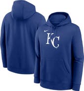 Nike Men's Nike Royal Kansas City Royals Logo Club Fleece Pullover Hoodie