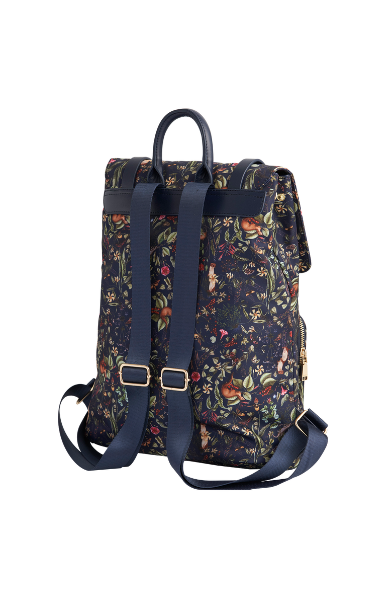Fable England Wolf Garden Large Navy Backpack, Alternate, color, Navy