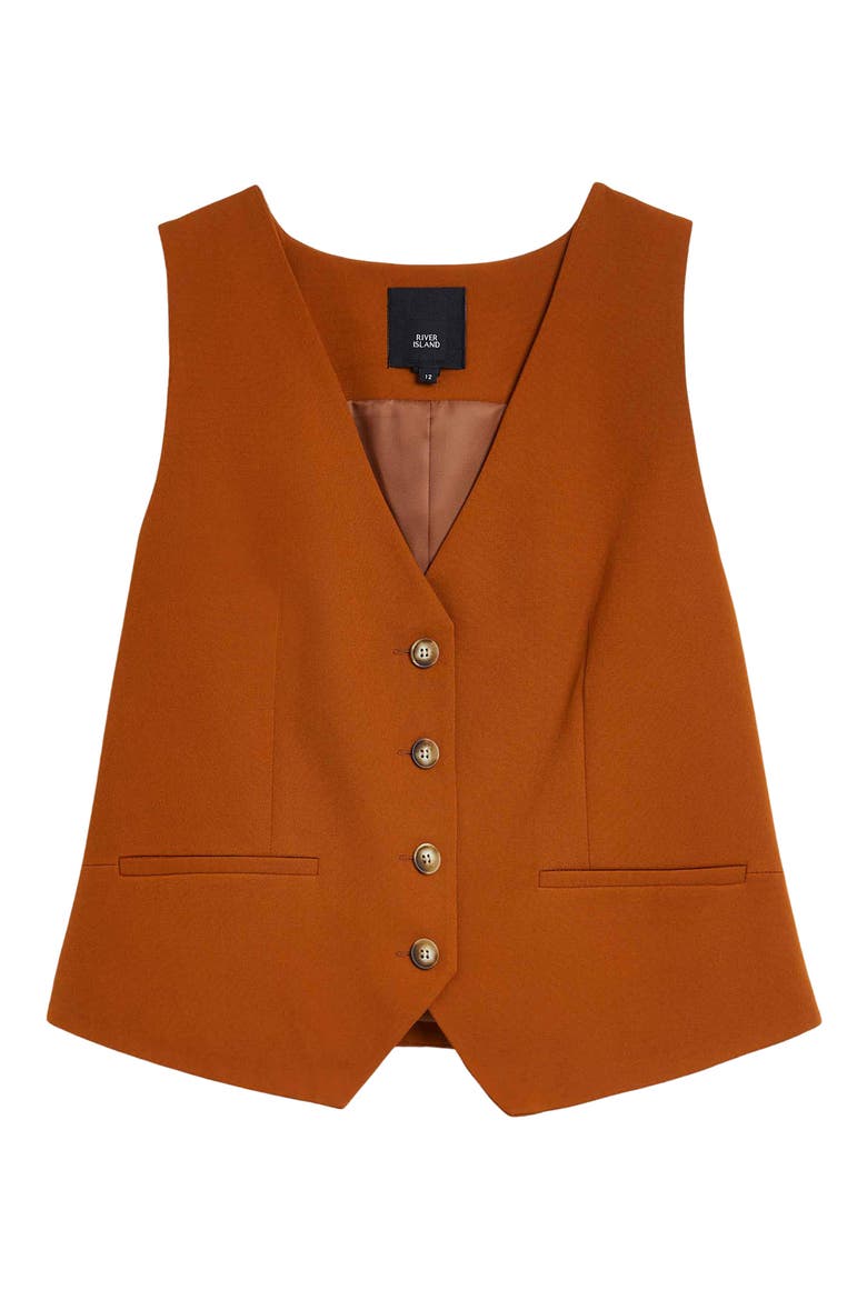 Waistcoat, Alternate, color, LIGHT BROWN