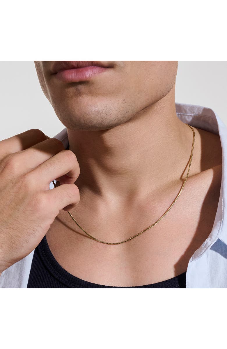 John Hardy Icon Mini Chain Necklace, Alternate, color, Gold