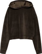 MANGO Corduroy Pullover Hoodie