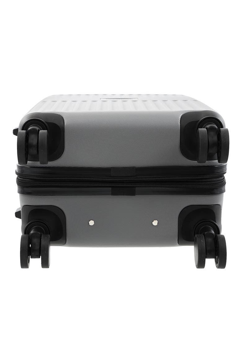 21-Inch Hardside Spinner Suitcase, Alternate, color, SILVER