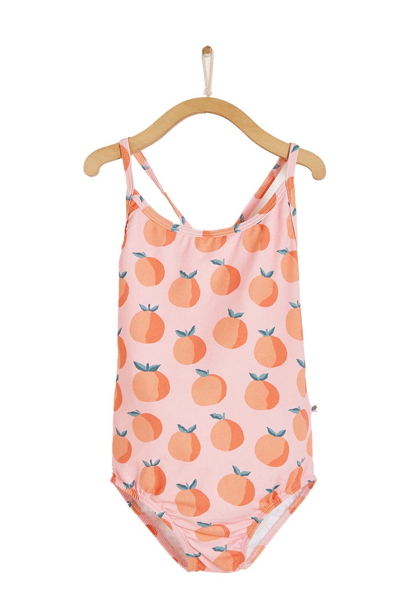 Premium Quality Orange Swimsuit for Toddler, Main, color, PINK