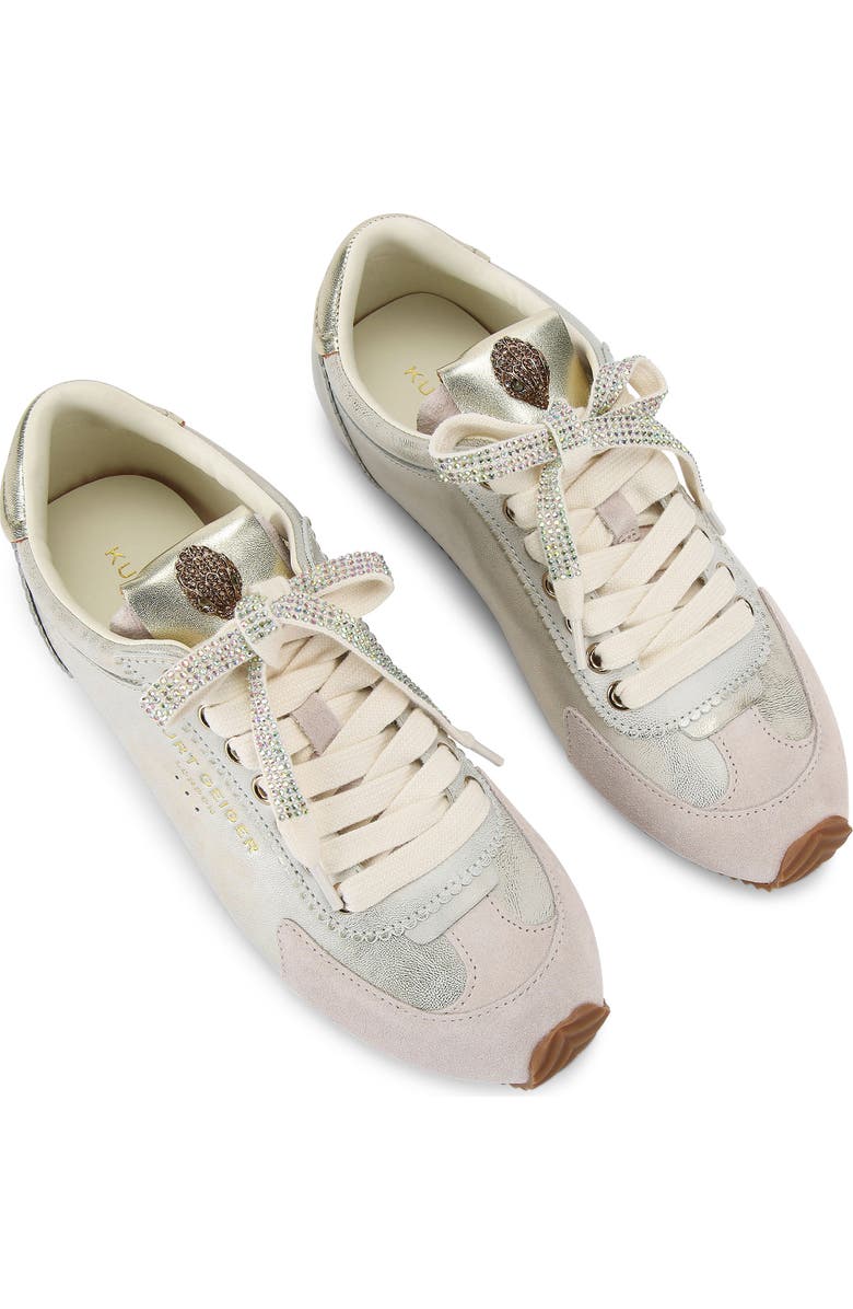 Kurt Geiger London Islington Sneaker, Alternate, color, Silver/ White