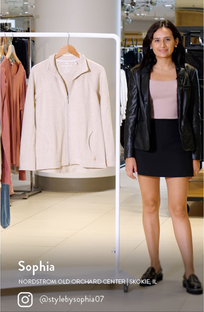 New Aruba Zip-Up Stretch Cotton Jacket, sales video thumbnail