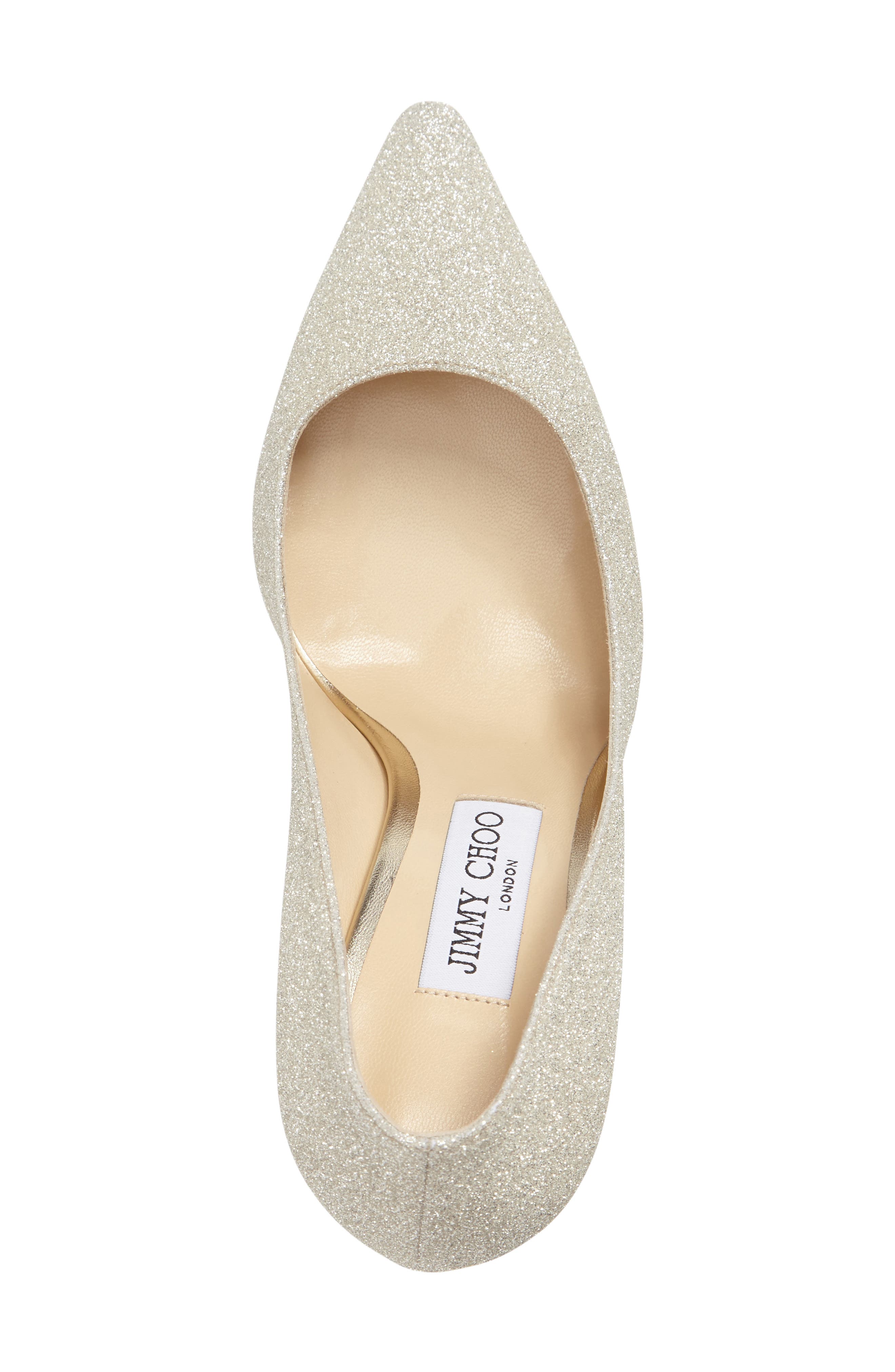Romy 100 Glitter Pump, Alternate, color, PLATINUM ICE GLITTER