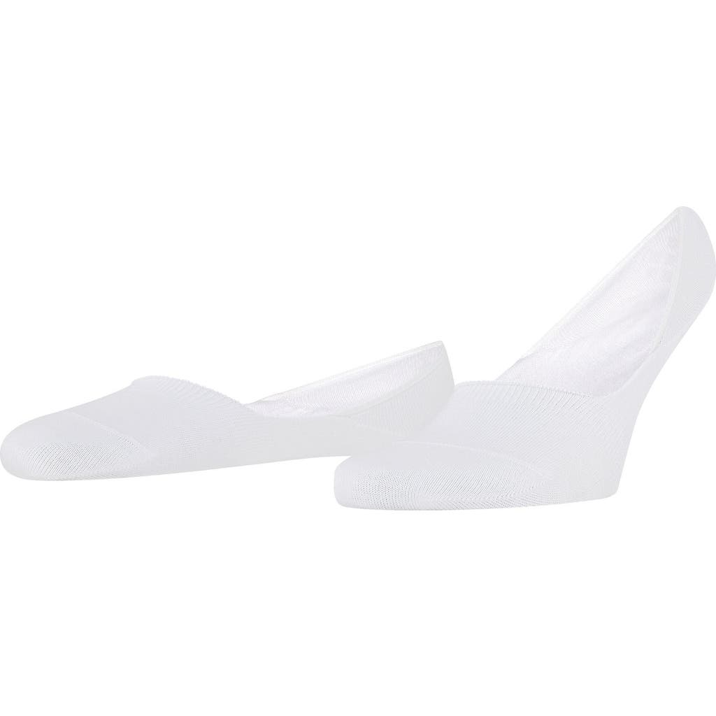 Falke Step Cotton No Show Socks Box In White