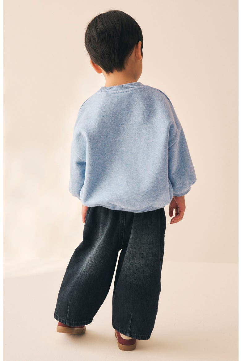 Kids' Goosing Around Cotton Blend Sweatshirt, Alternate, color, BLUE