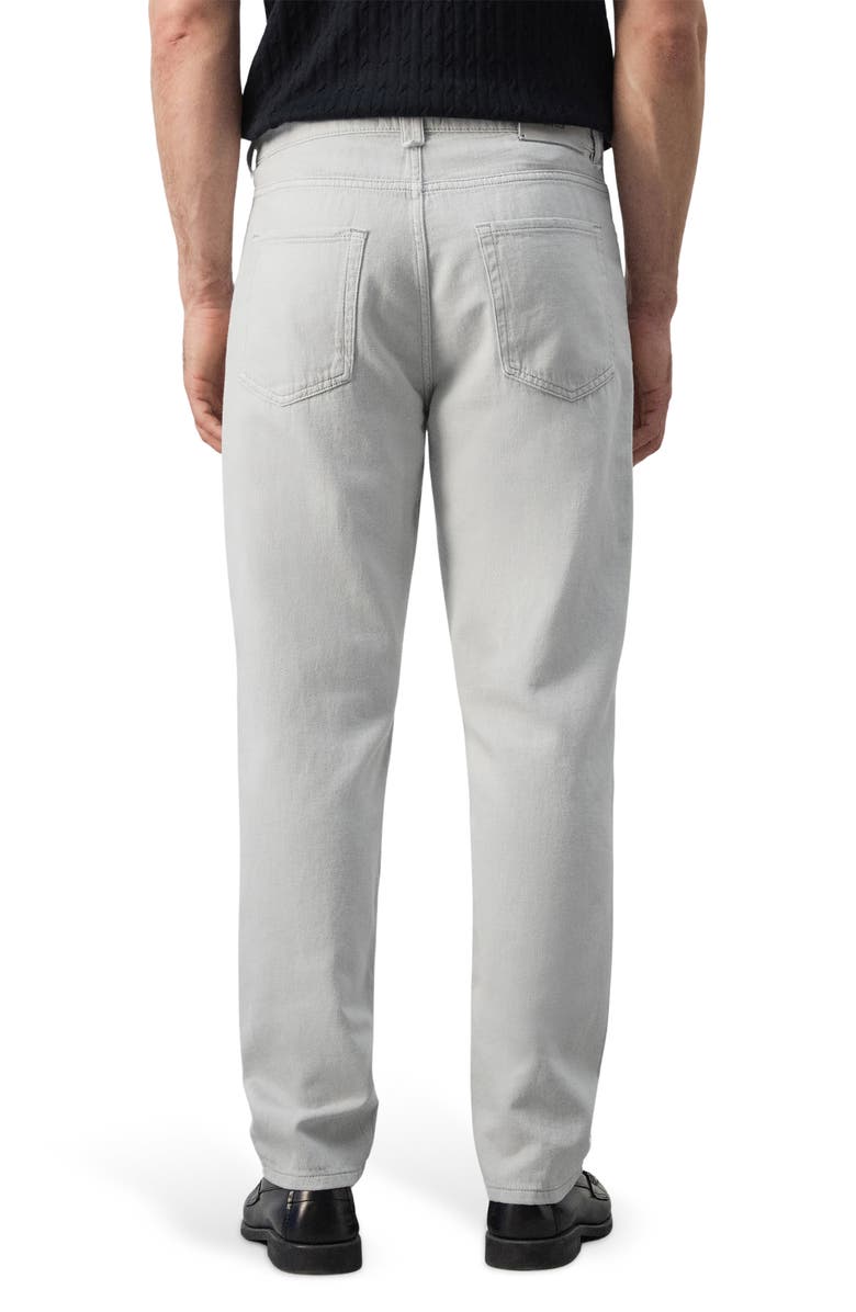 MANGO Lori Tapered Jeans, Alternate, color, Ice Grey