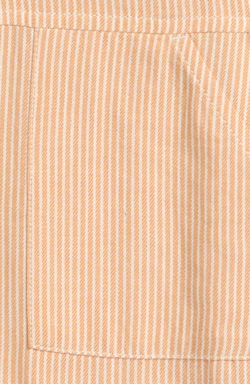 TUCKER + TATE TUCKER + TATE STRIPE COTTON UTILITY ROMPER 