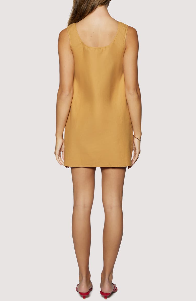 Lost + Wander Seashell Drift Cotton Minidress, Alternate, color, Terra Cotta