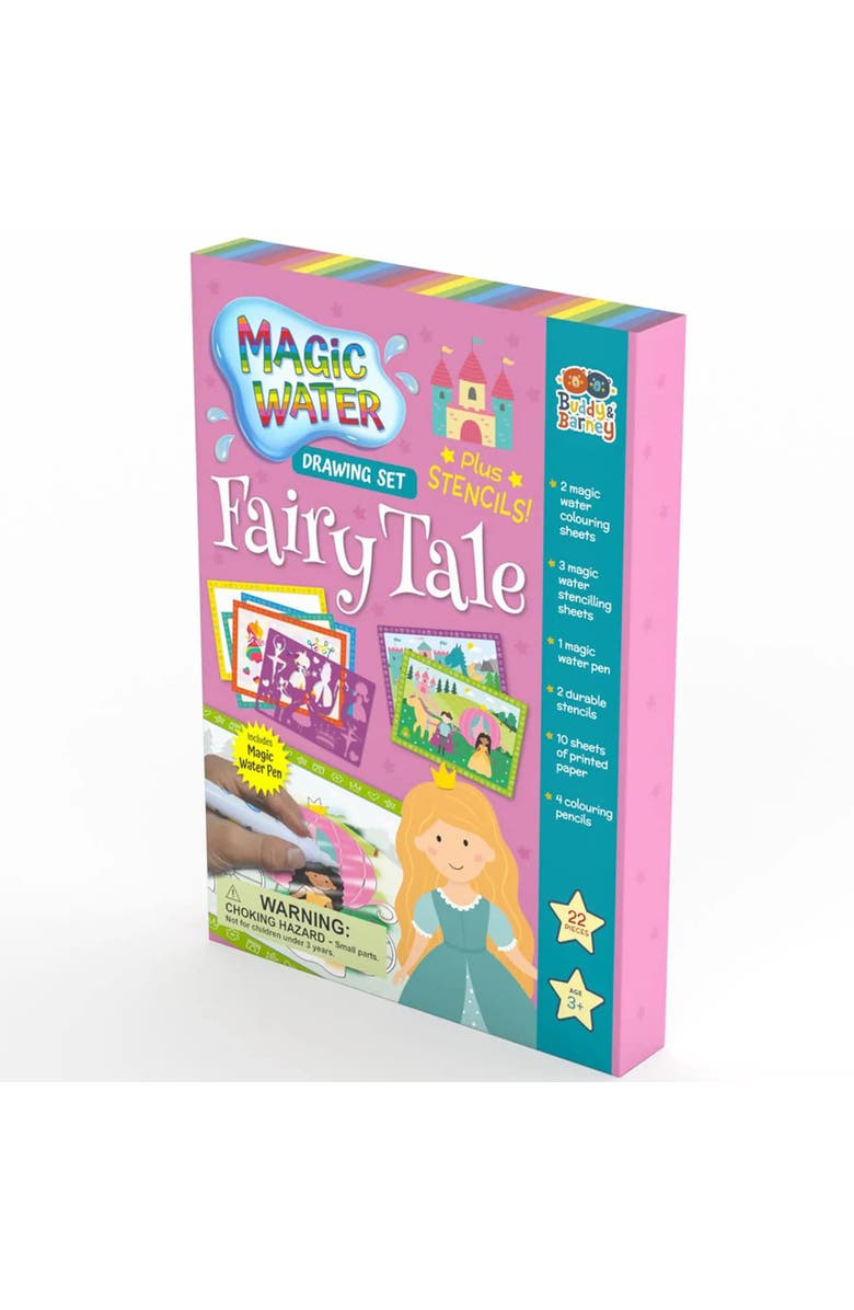 Buddy & Barney Magic Water Drawing Set, Fairy Tale, Kids 3+, Alternate, color, Multicolored
