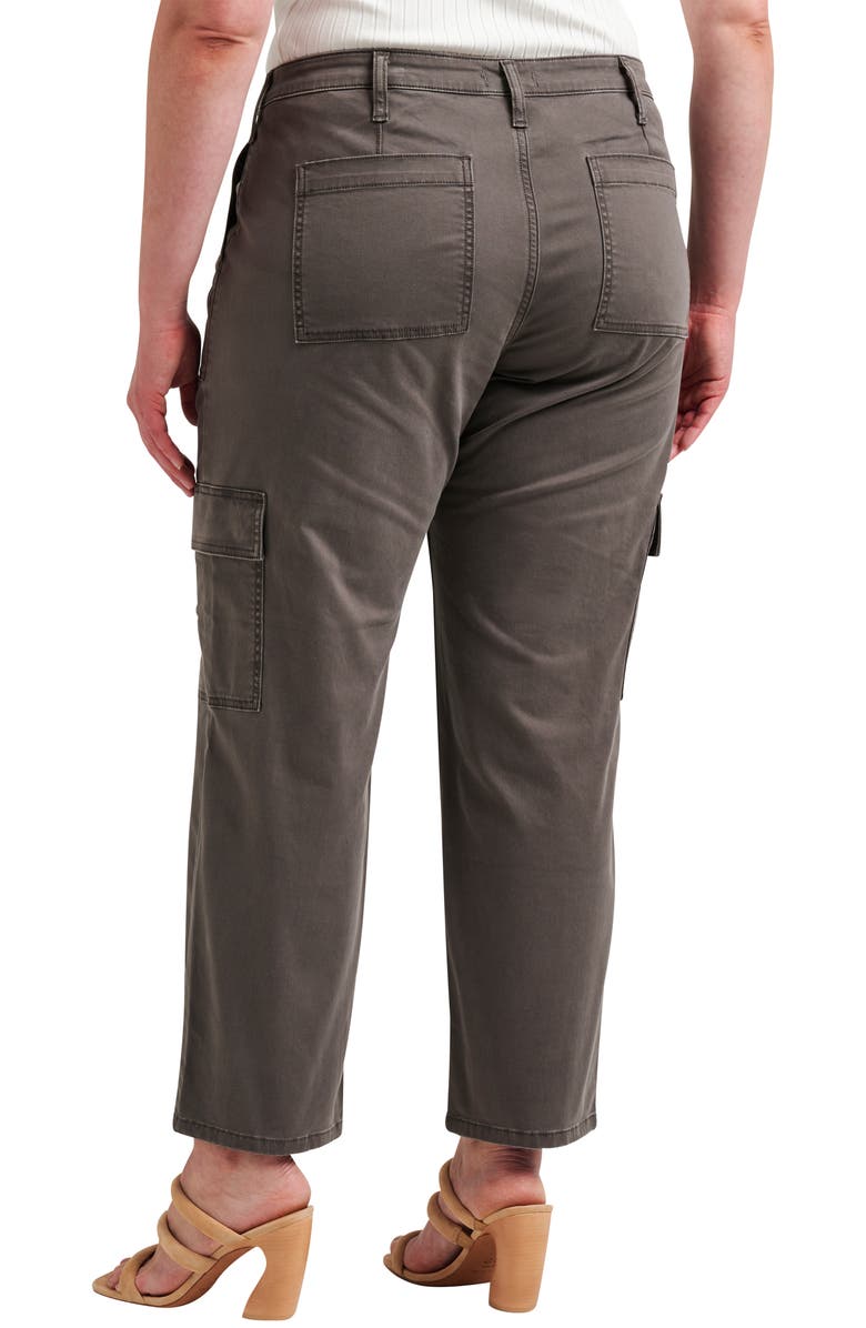 Silver Jeans Co. Suki Curvy Straight Leg Cargo Pants, Alternate, color, 