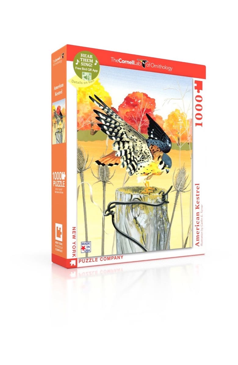 NEW YORK PUZZLE COMPANY American Kestrel 1000 Piece Puzzle, Alternate, color, NO COLOR