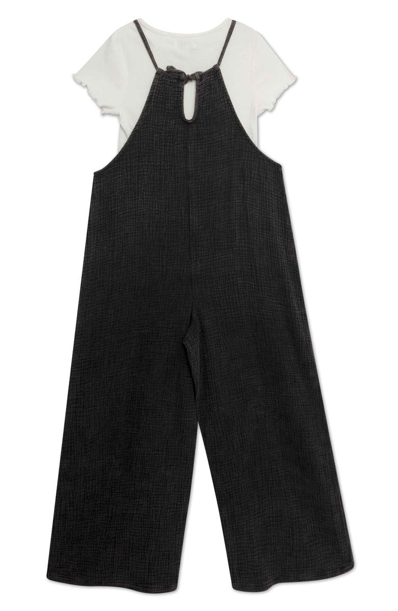 Speechless Kids' T-Shirt & Wide Leg Jumpsuit Set, Alternate, color,