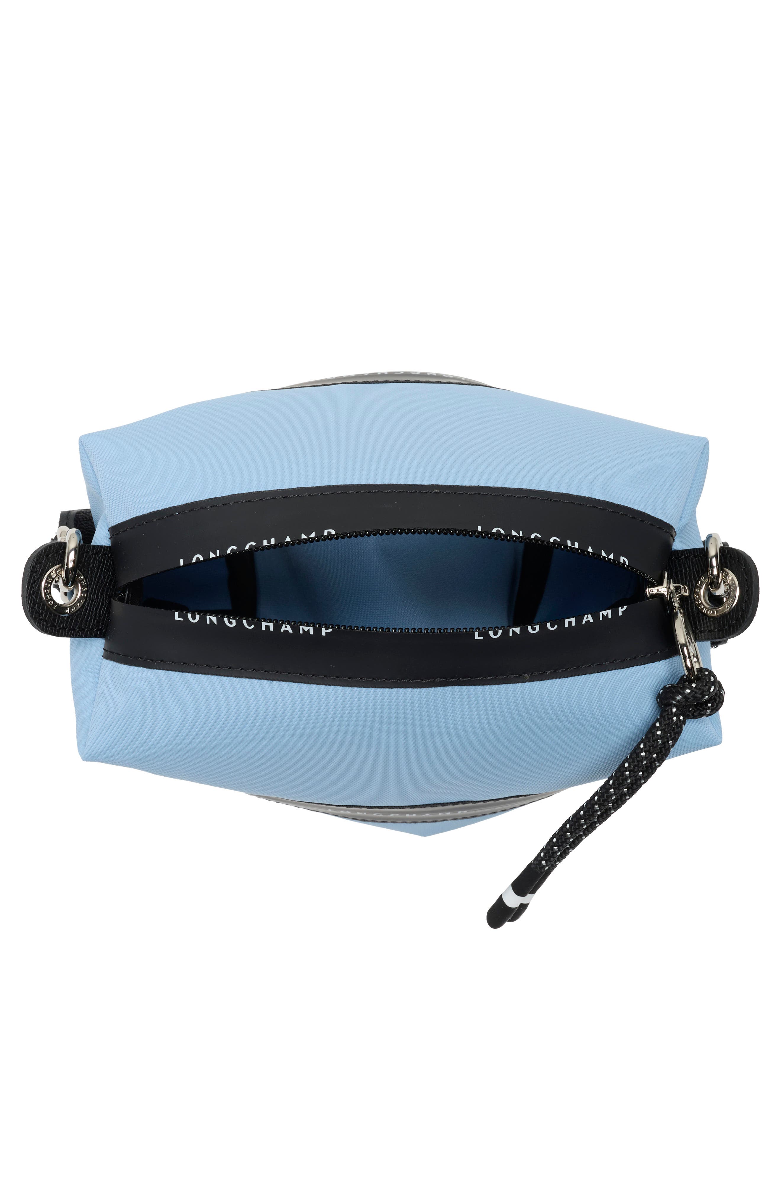 Extra Small Le Pliage Energy Canvas Crossbody Bag, Alternate, color, SKY BLUE
