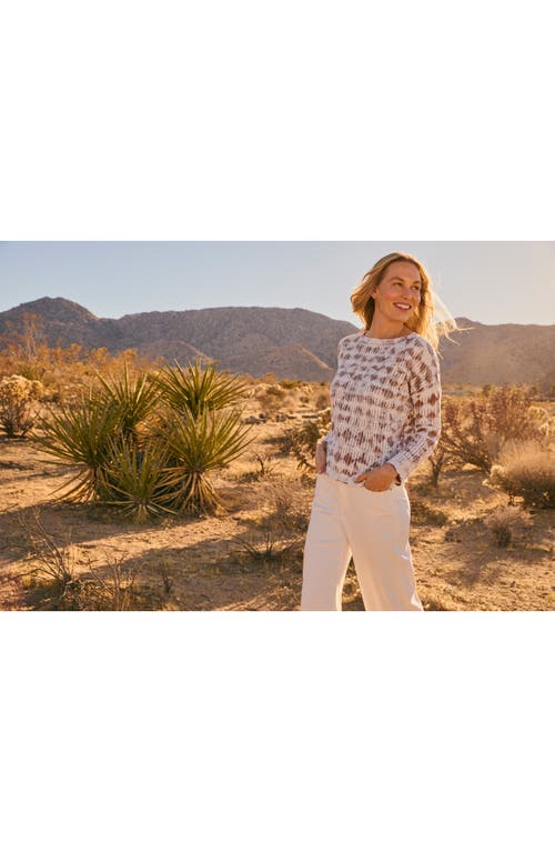 Nic + Zoe Nic+zoe Textured Diamond Sweater In Multi