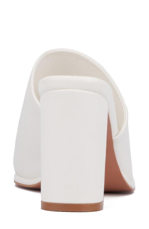 Torgeis Darla Slide Sandal In White