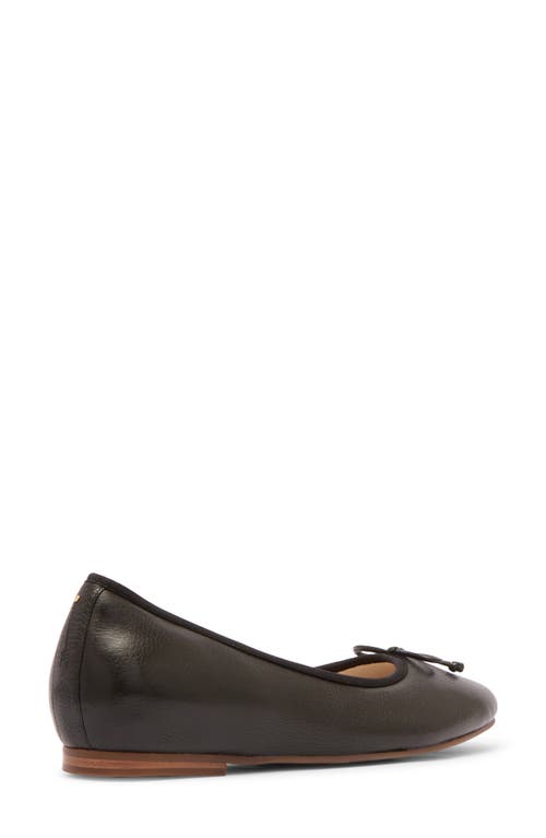 Frankie4 Trinity Flat In Black Tumbled