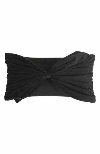 Juicy Couture Velvet Bow Accent Pillow