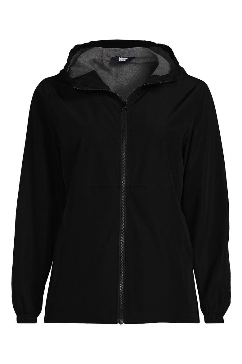 School Uniform  Rain Jacket, Alternate, color, Black