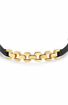 Men's Leather Cord Necklace
