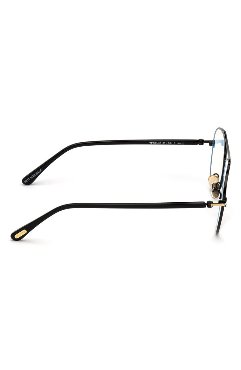TOM FORD 55mm Blue Light Blocking Glasses, Alternate, color,