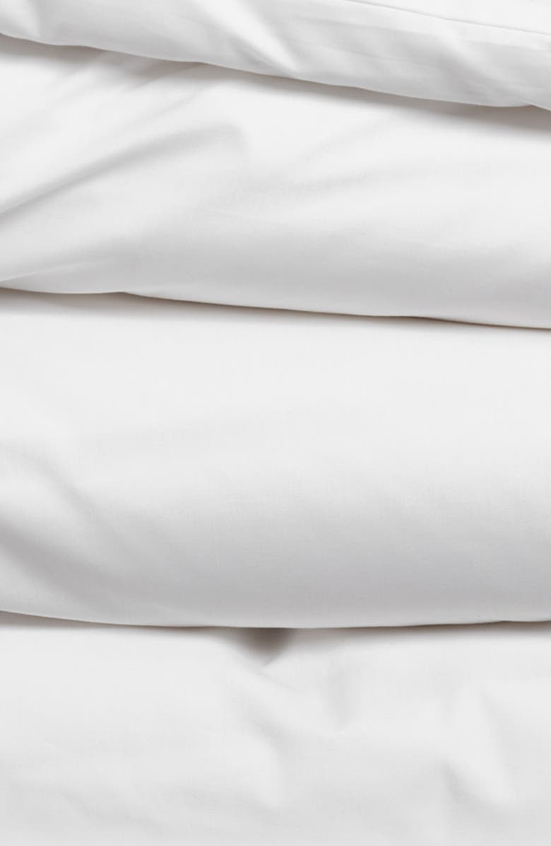 The White Company Single Row Cord Egyptian Cotton Duvet Cover, Alternate, color, 