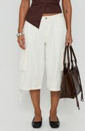 Princess Polly Hudsen Longline Cargo Shorts