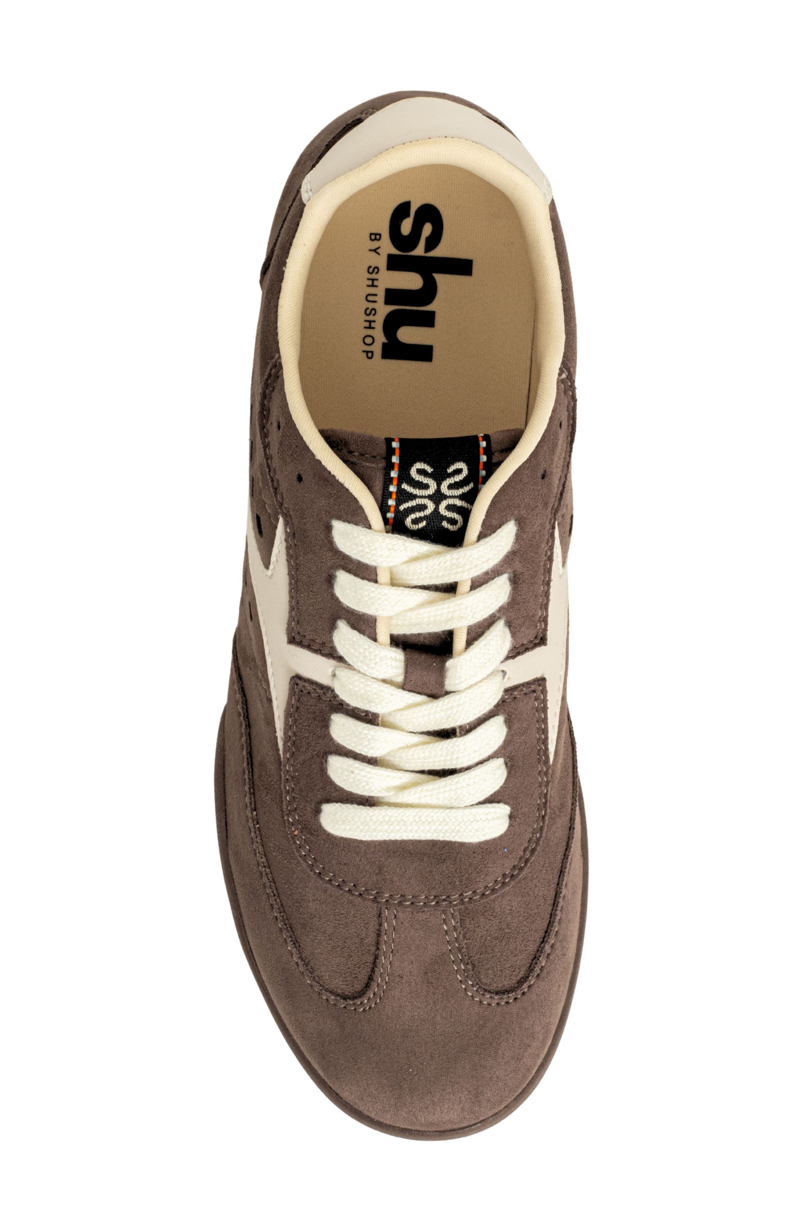 SHUSHOP Raven Sneaker, Alternate, color, Taupe