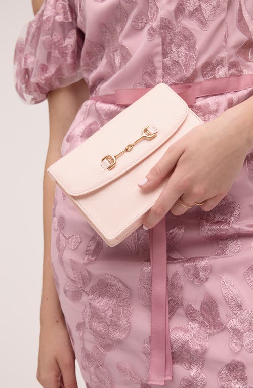 Sam Edelman Small Loraine Leather Box Crossbody Bag In Pink