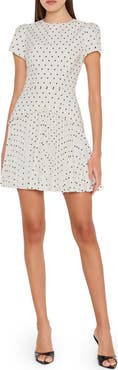 Milly Haddy Polka Dot Minidress