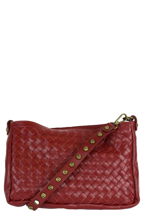 Mavis Woven Shoulder Bag