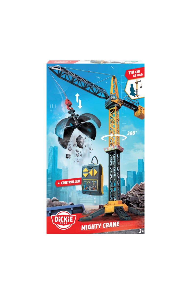 Dickie Toys HK Ltd 40" Giant Crane Remote Control Playset, Alternate, color, 