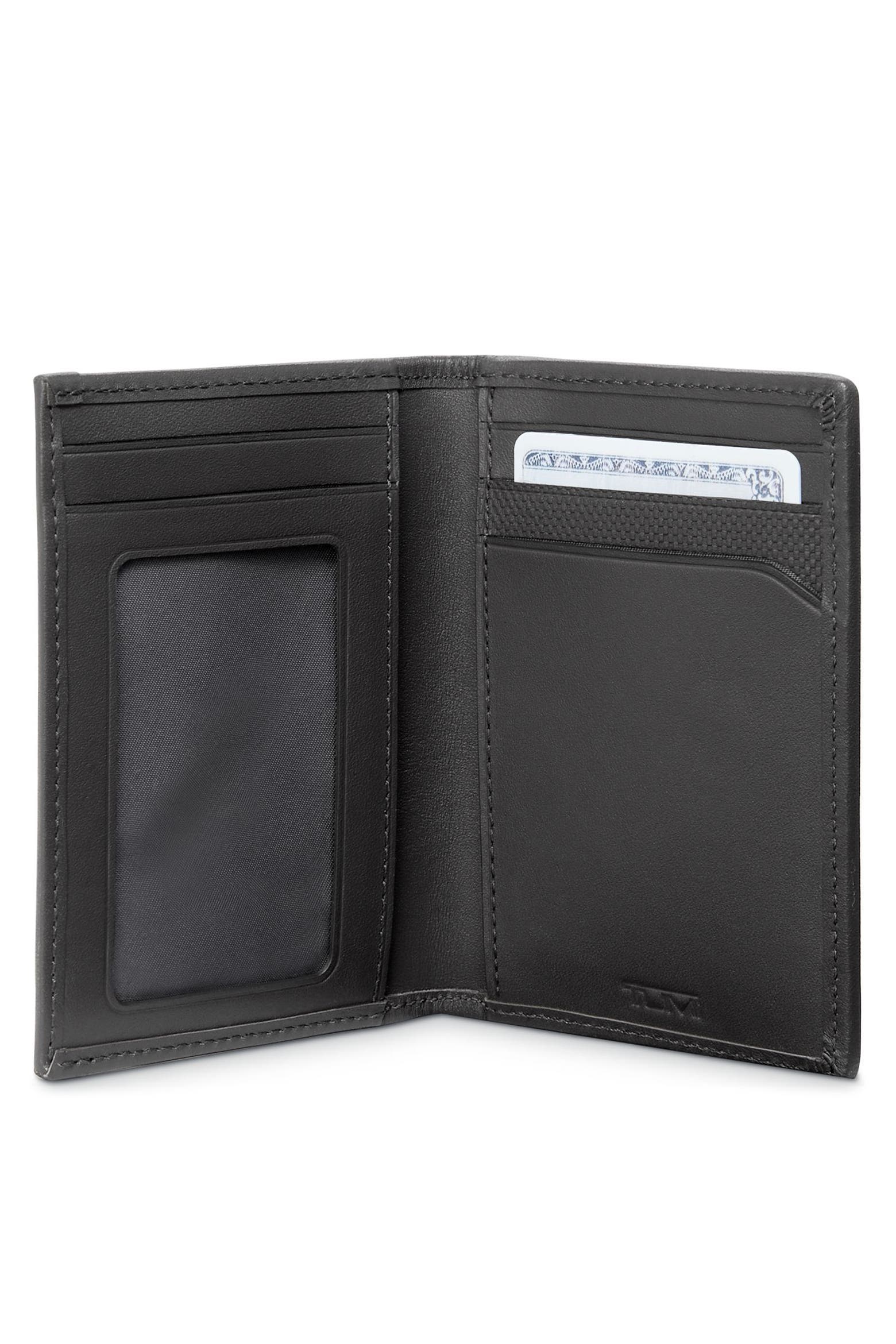 58 29 TUMI Ballistic Nylon & Leather Card Case (Women) | Nordstromrack
