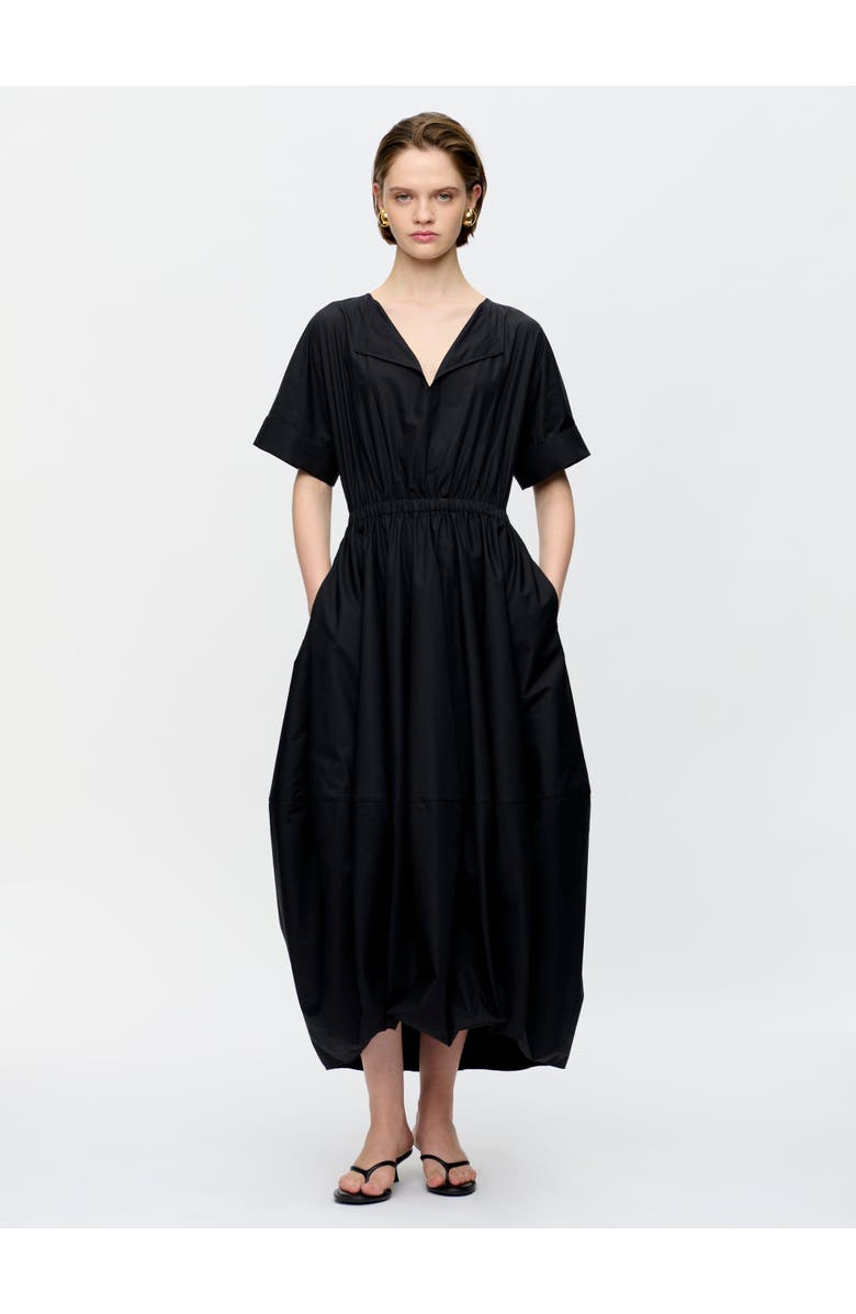 Callas Milano Beatrice Balloon hem dress, Alternate, color, Black