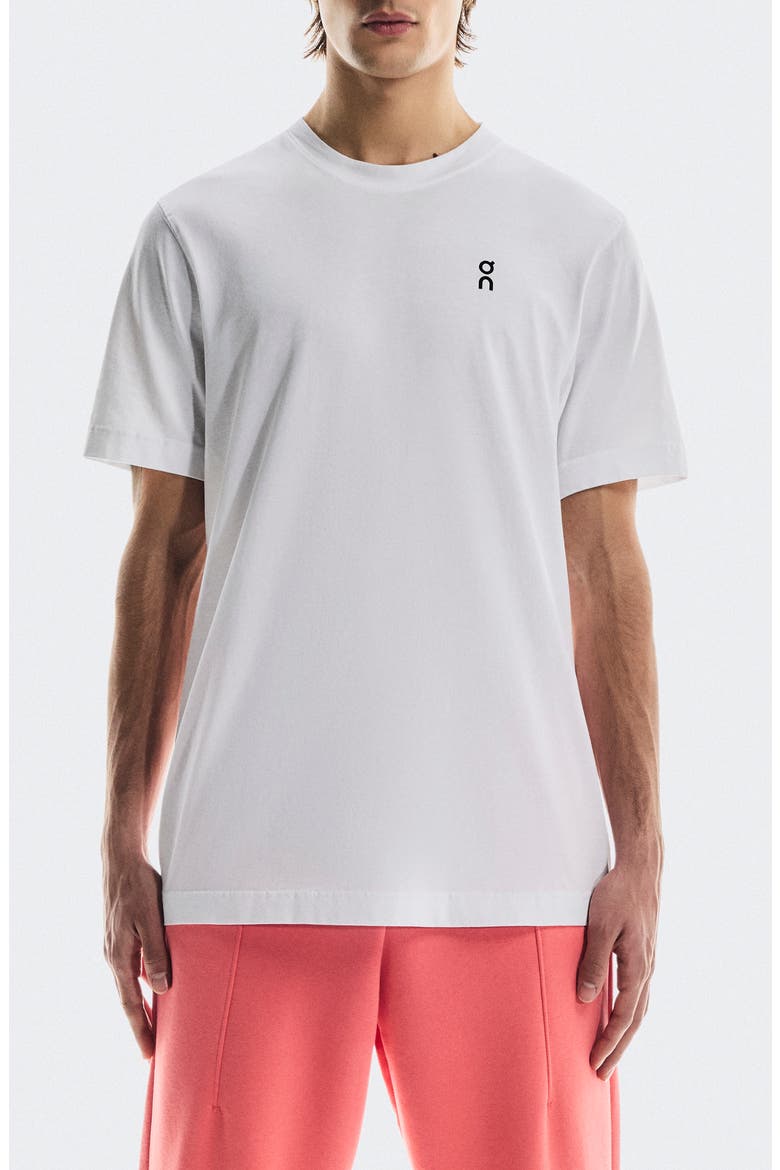 Club T Oversize Organic Cotton T-Shirt, Main, color, WHITE