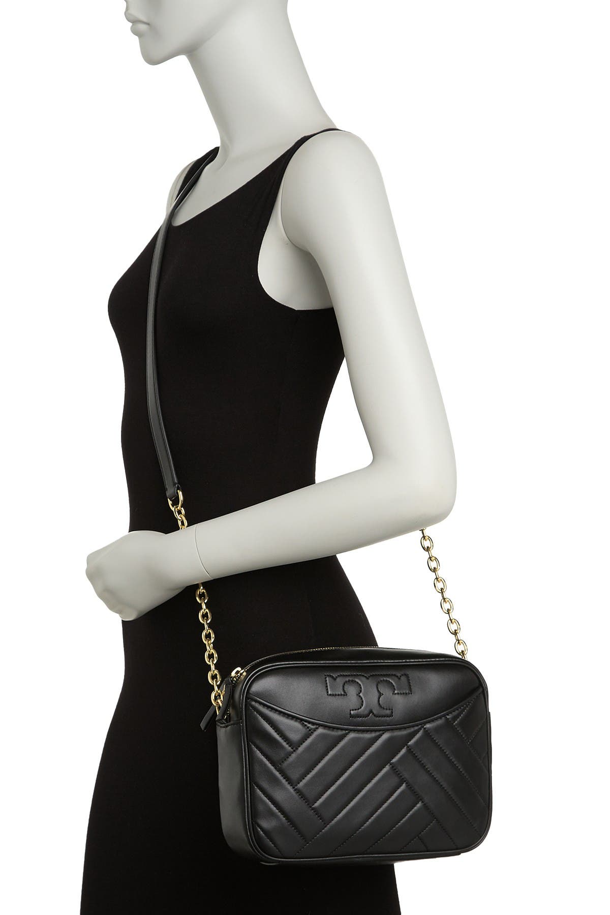 Tory Burch Alexa Stitch Camera Bag, Alternate, color, 