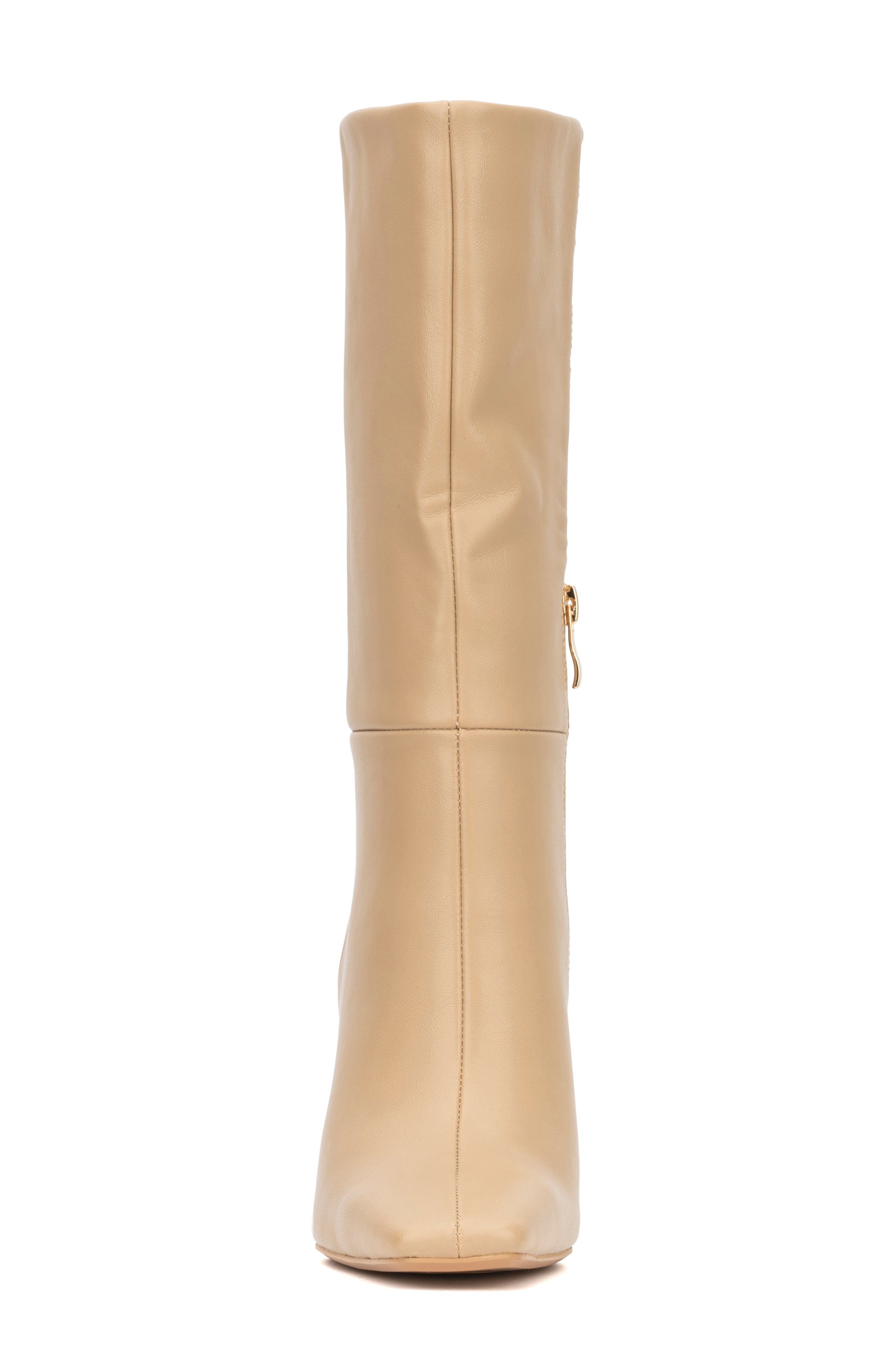 TORGEIS Milan Wedge Heel Boot, Alternate, color, Beige