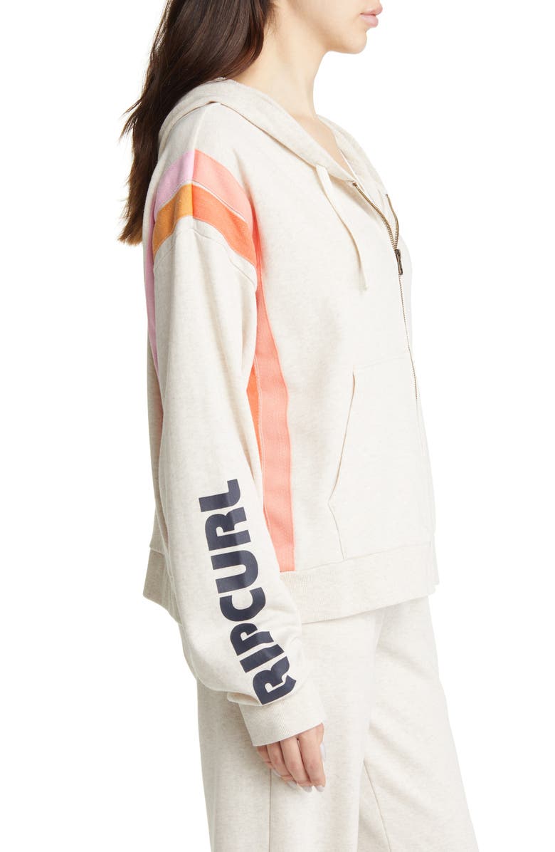 Rip Curl Day Break Cotton Zip Hoodie, Alternate, color, 