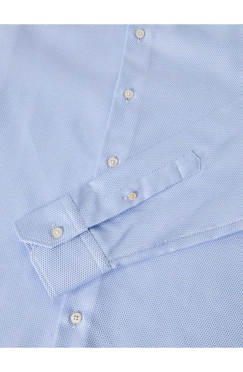 Robert Talbott Reynolds Hopsack Contemporary Fit Shirt, Alternate, color, Blue