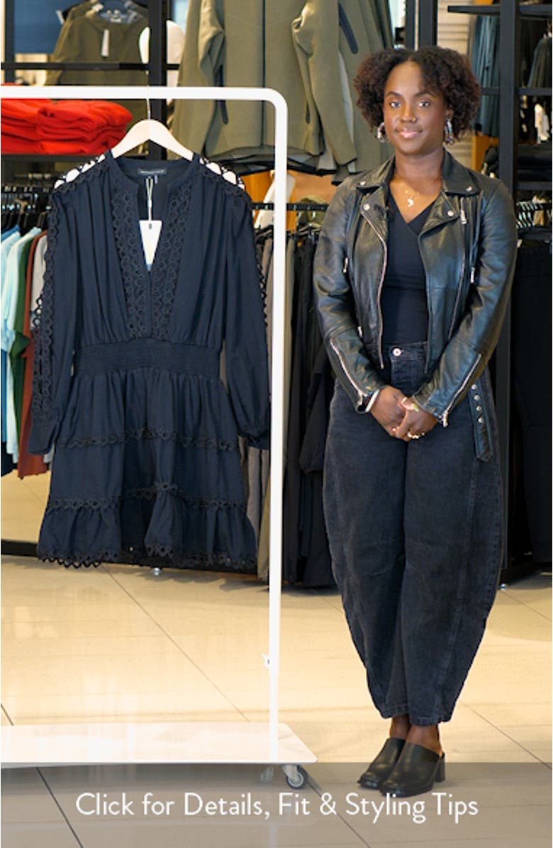 Lace Trim Dress, sales video thumbnail