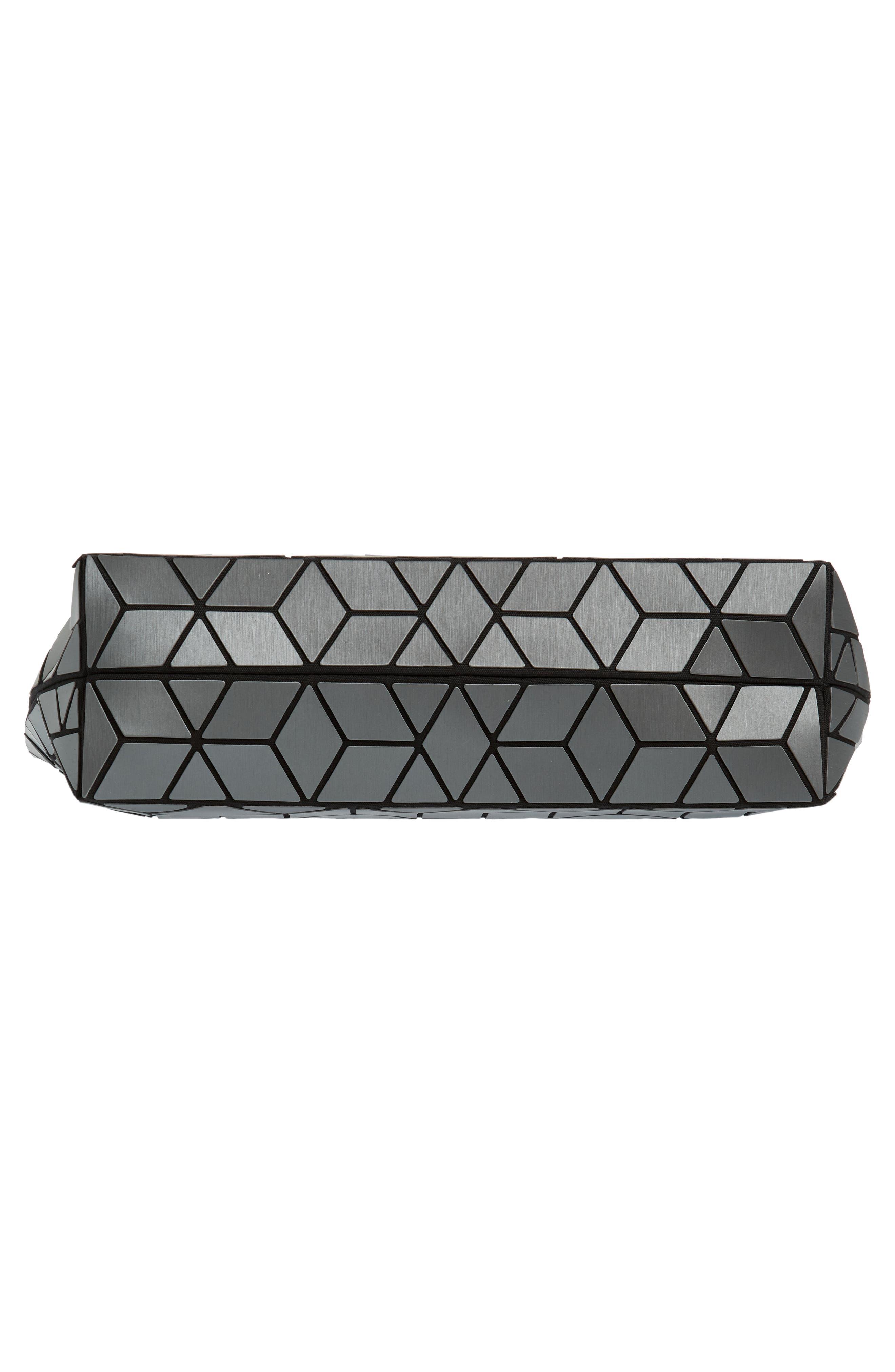 Slanted Square Geometric Tote Bag, Alternate, color, MATTE CHARCOAL