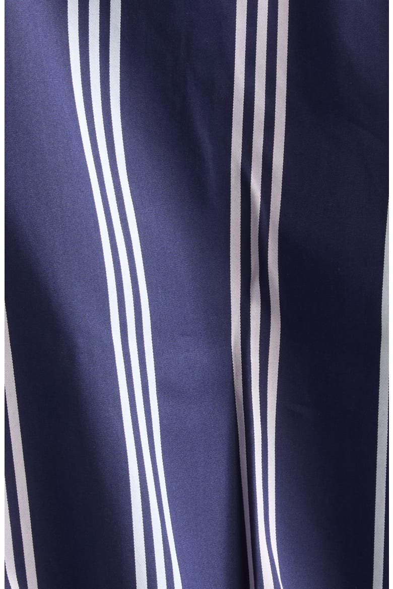 Stripe Long Sleeve Cotton Mini Shirtdress, Alternate, color, NAVY CANOPY