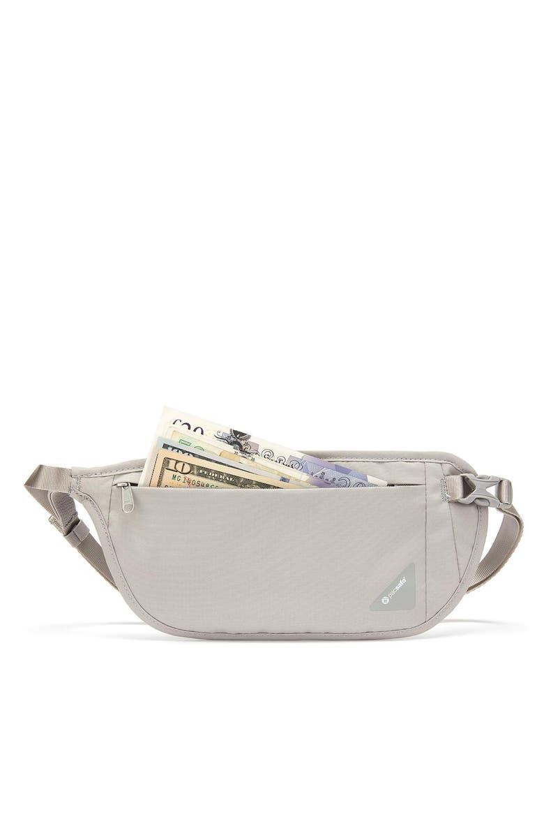 Coversafe V100 RFID Blocking Waist Wallet Neutral Grey, Alternate, color, Neutral Grey